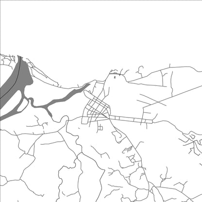 ROAD MAP OF MANANARA AVARATRA, MADAGASCAR BY MAPBAKES