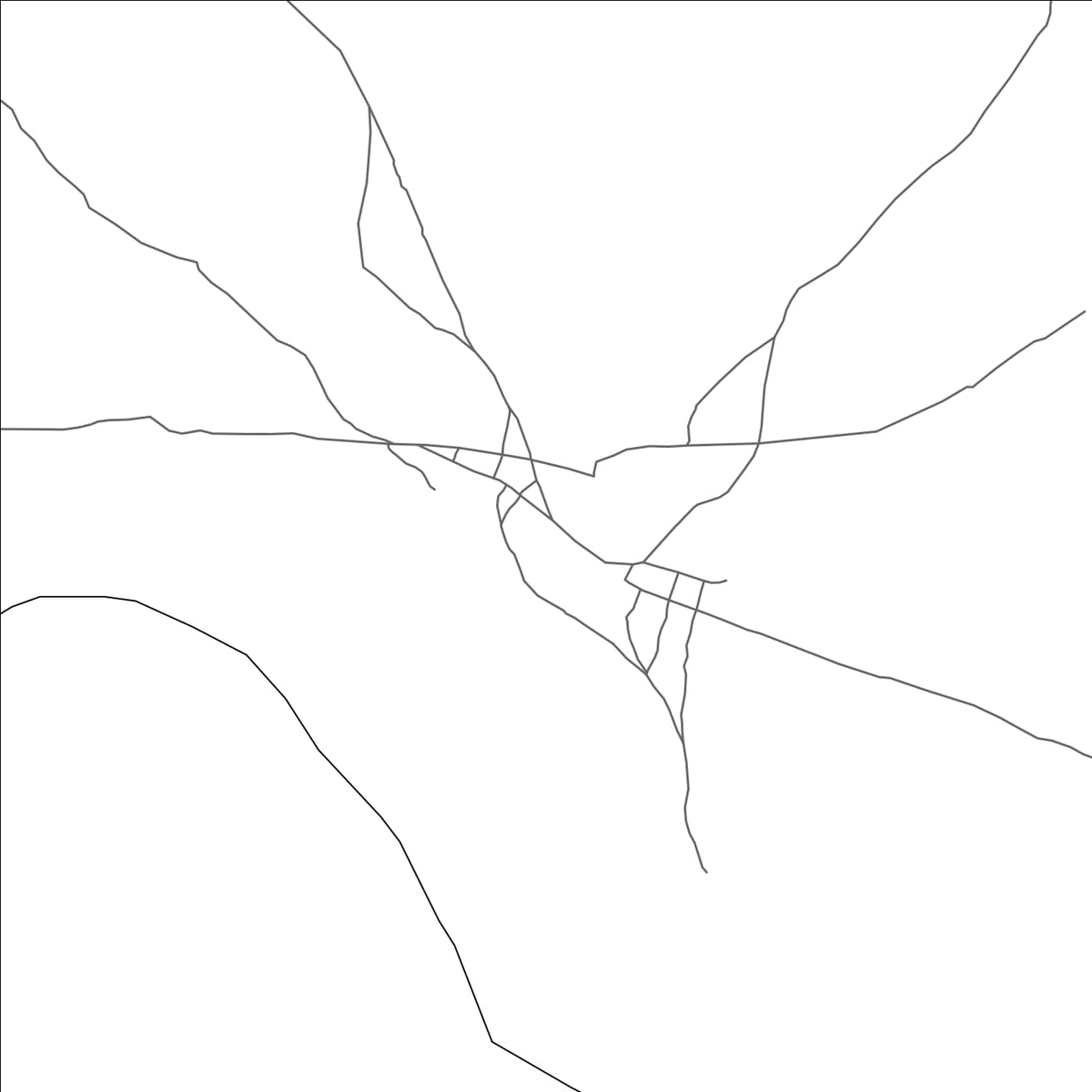 ROAD MAP OF MANDABE, MADAGASCAR BY MAPBAKES