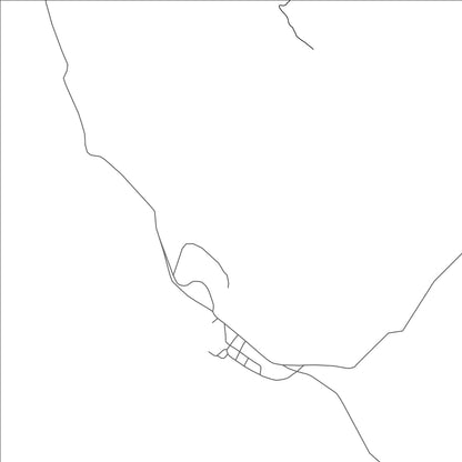 ROAD MAP OF MANDROSONORO, MADAGASCAR BY MAPBAKES