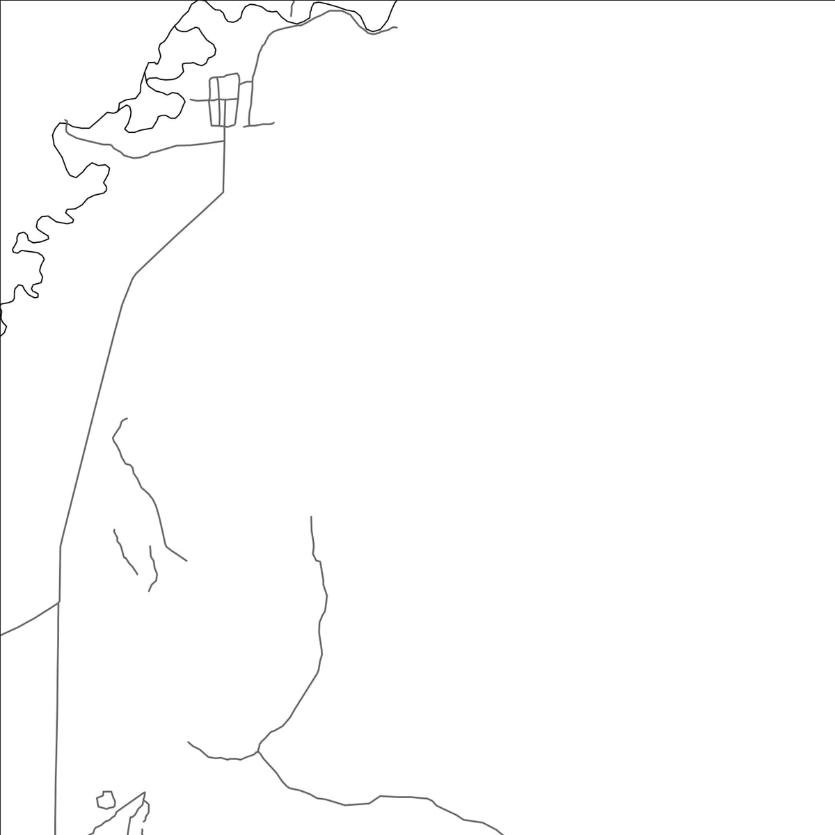 ROAD MAP OF MANGINDRANO, MADAGASCAR BY MAPBAKES