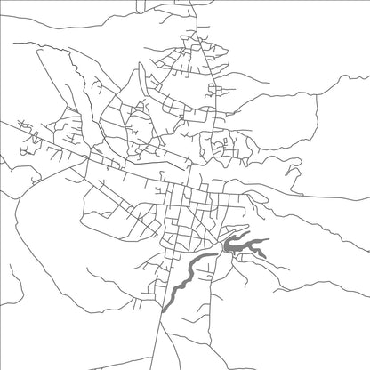 ROAD MAP OF MORAMANGA, MADAGASCAR BY MAPBAKES