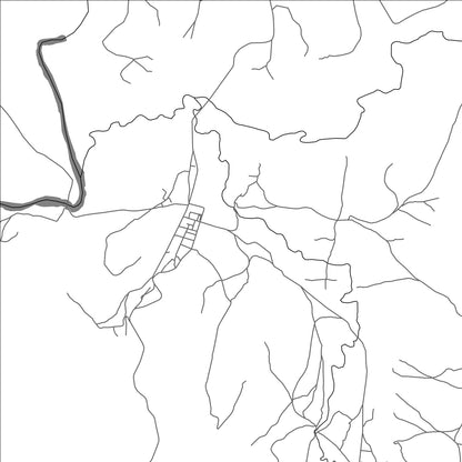 ROAD MAP OF SANDRANDAHY, MADAGASCAR BY MAPBAKES