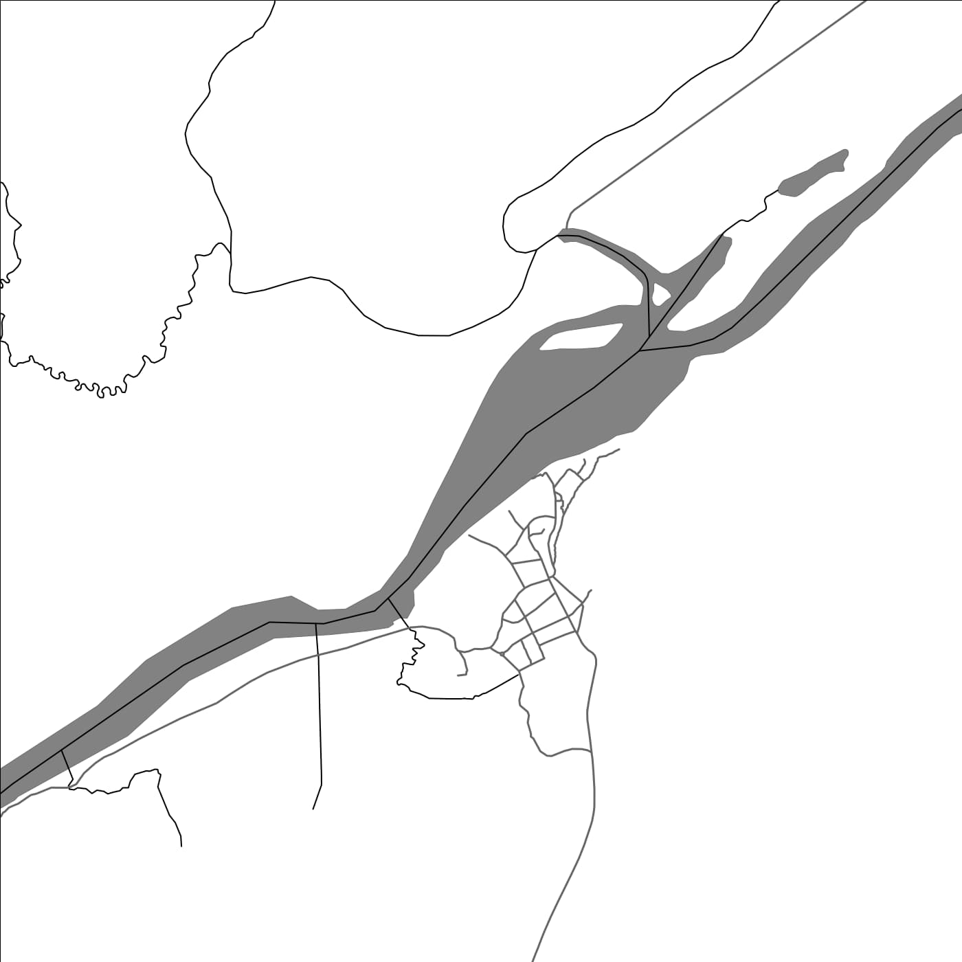 ROAD MAP OF SOANIERANA IVONGO, MADAGASCAR BY MAPBAKES