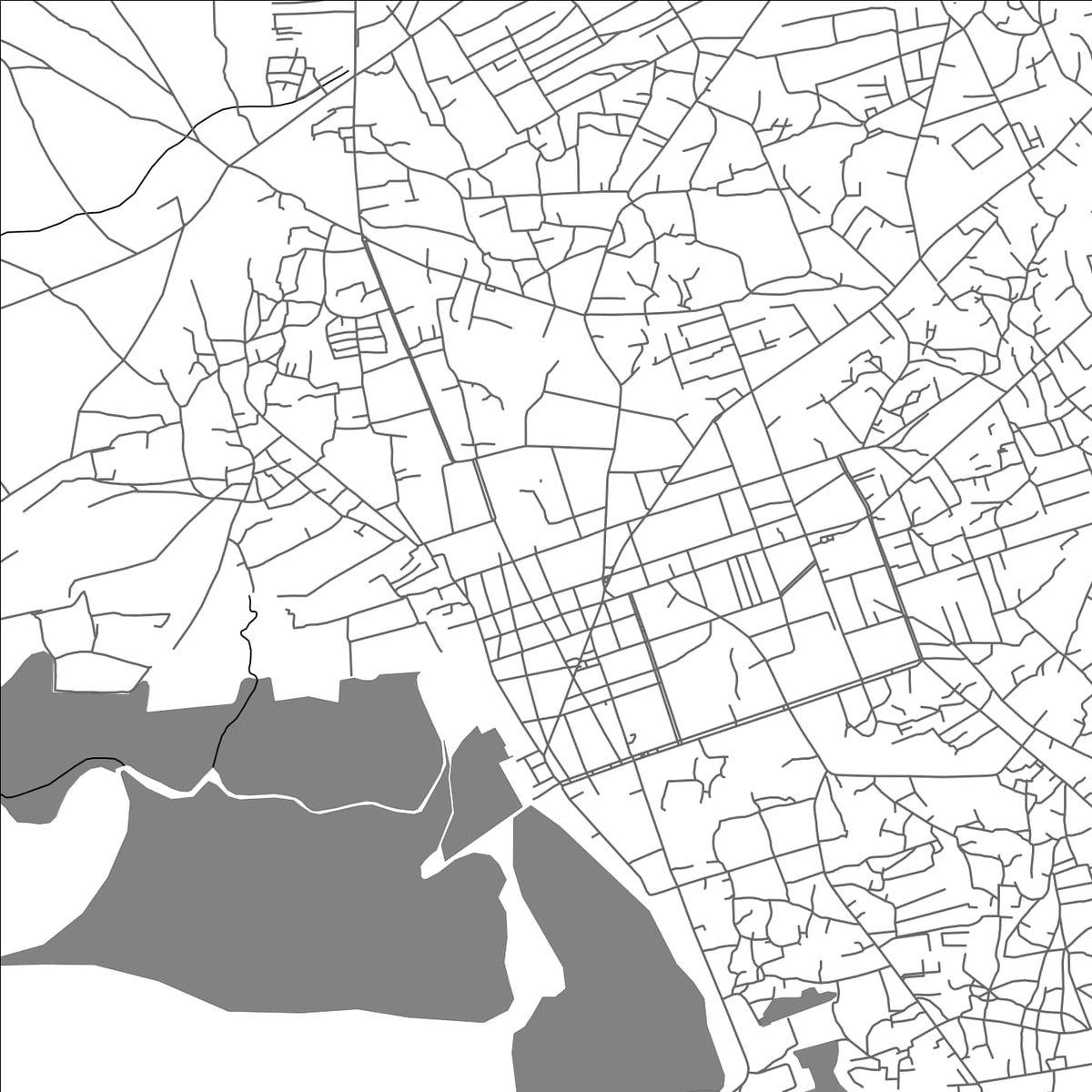 ROAD MAP OF TOLIARA, MADAGASCAR BY MAPBAKES