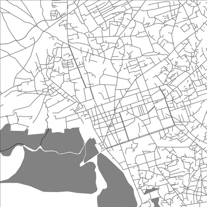 ROAD MAP OF TOLIARA, MADAGASCAR BY MAPBAKES