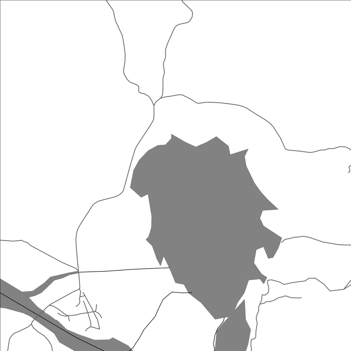 ROAD MAP OF TONGOBORY, MADAGASCAR BY MAPBAKES