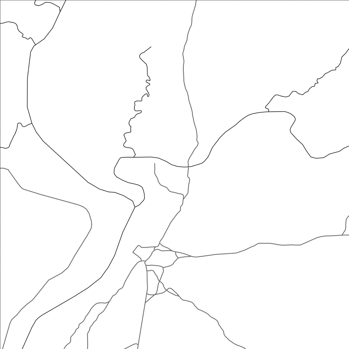 ROAD MAP OF TRANOROA, MADAGASCAR BY MAPBAKES
