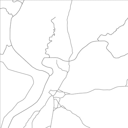ROAD MAP OF TRANOROA, MADAGASCAR BY MAPBAKES