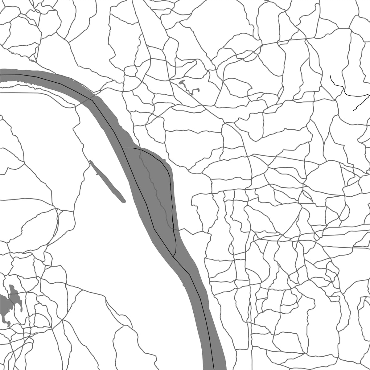 ROAD MAP OF TSARARAFA, MADAGASCAR BY MAPBAKES