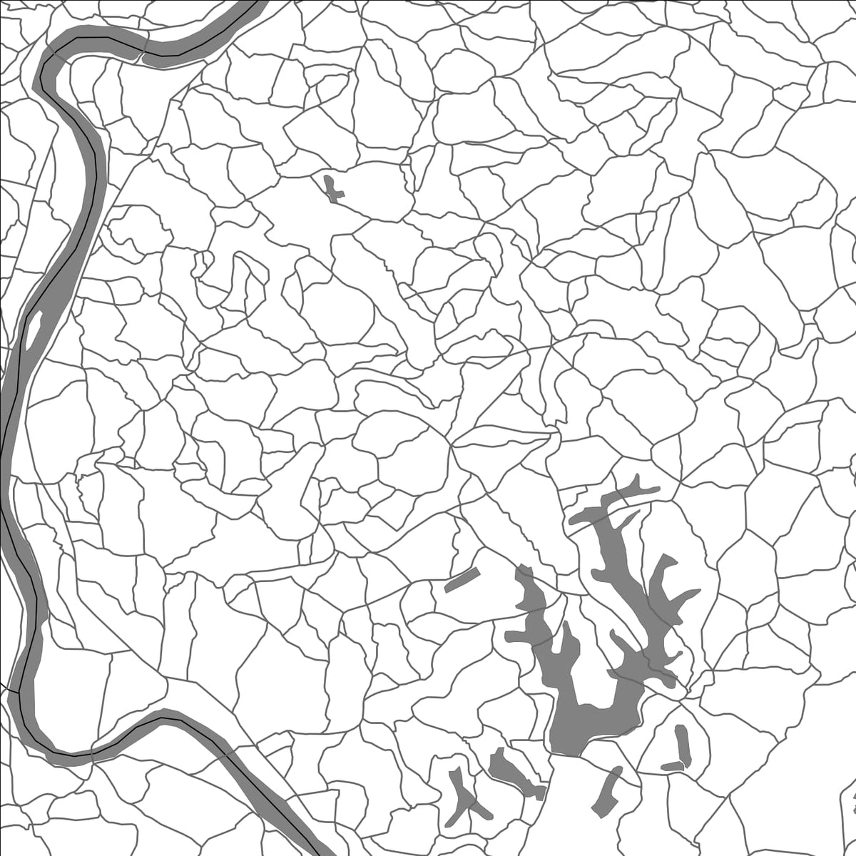 ROAD MAP OF VATANA, MADAGASCAR BY MAPBAKES