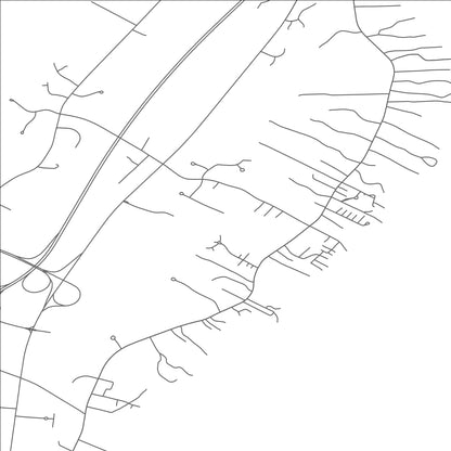 ROAD MAP OF FALMOUTH FORESIDE, MAINE BY MAPBAKES