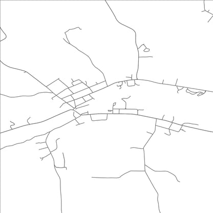 ROAD MAP OF KEZAR FALLS, MAINE BY MAPBAKES