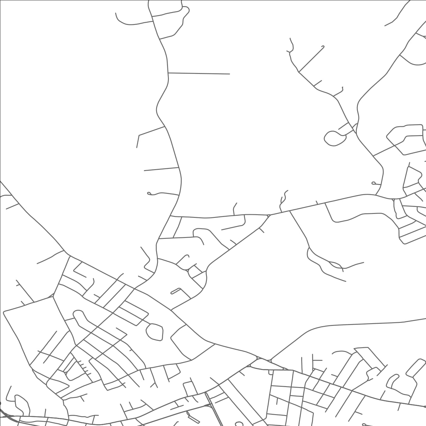 ROAD MAP OF WESTBROOK, MAINE BY MAPBAKES