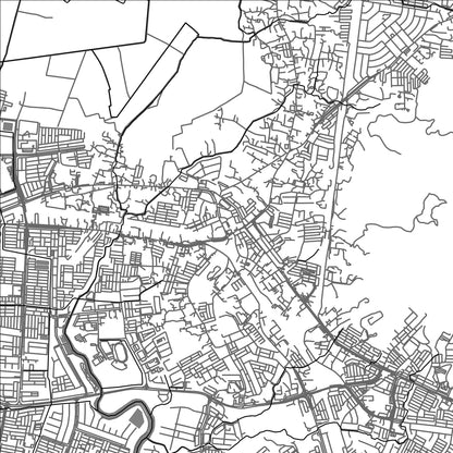ROAD MAP OF BUKIT MERTAJAM, MALAYSIA BY MAPBAKES
