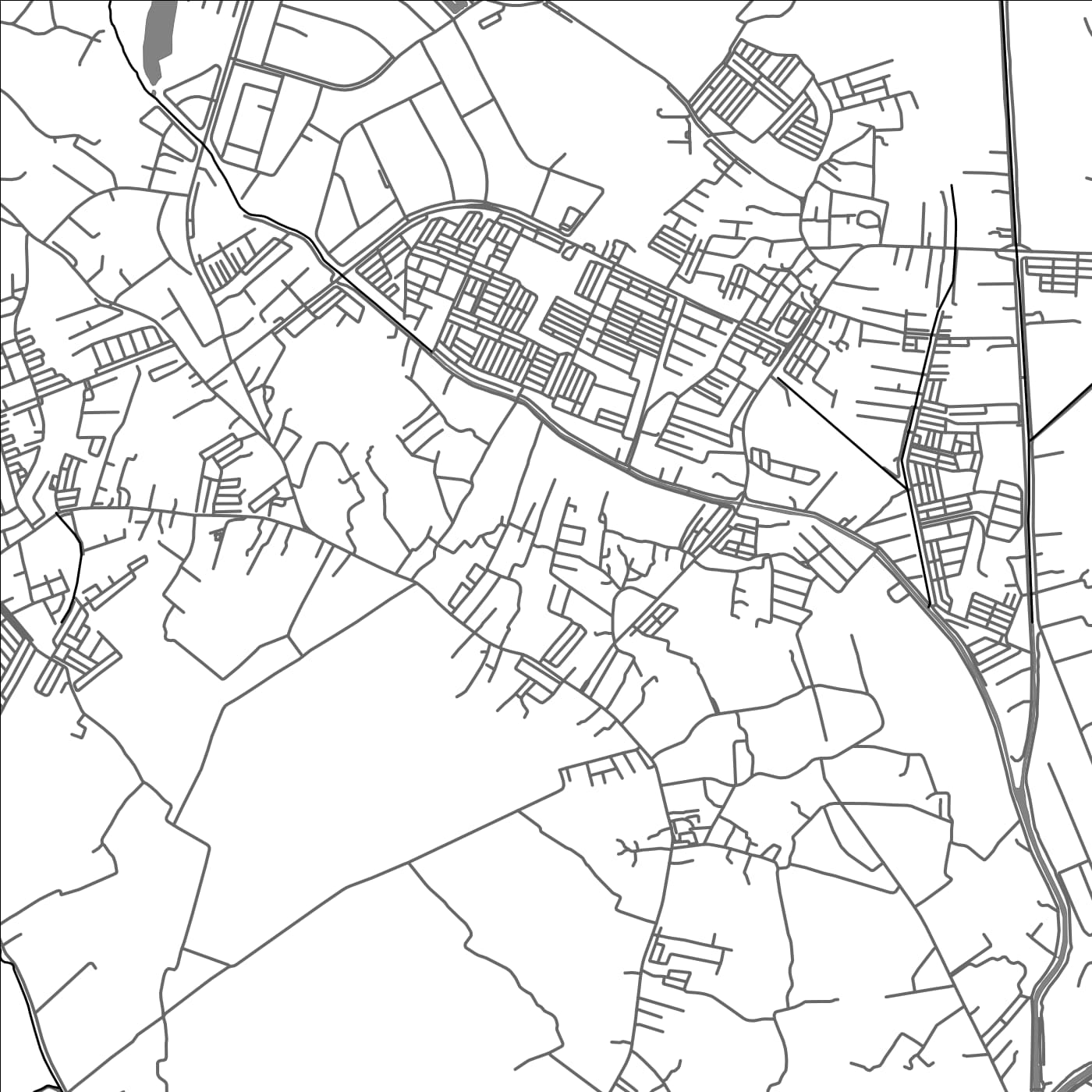 ROAD MAP OF BUKIT RAMBAI, MALAYSIA BY MAPBAKES