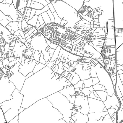 ROAD MAP OF BUKIT RAMBAI, MALAYSIA BY MAPBAKES