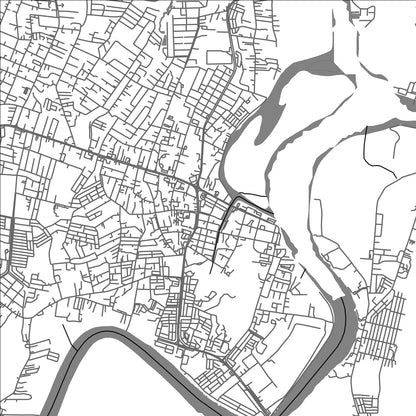 ROAD MAP OF CUKAI, MALAYSIA BY MAPBAKES