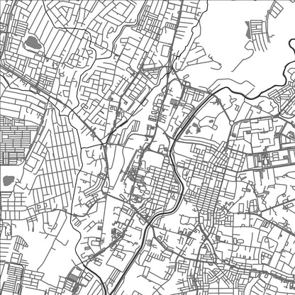 ROAD MAP OF IPOH, MALAYSIA BY MAPBAKES