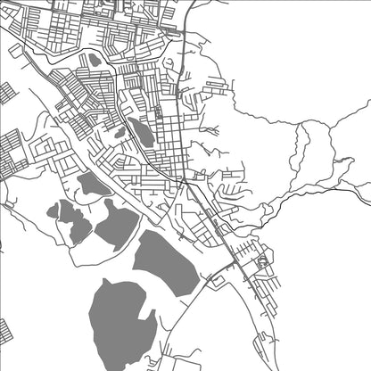 ROAD MAP OF KAMPAR, MALAYSIA BY MAPBAKES