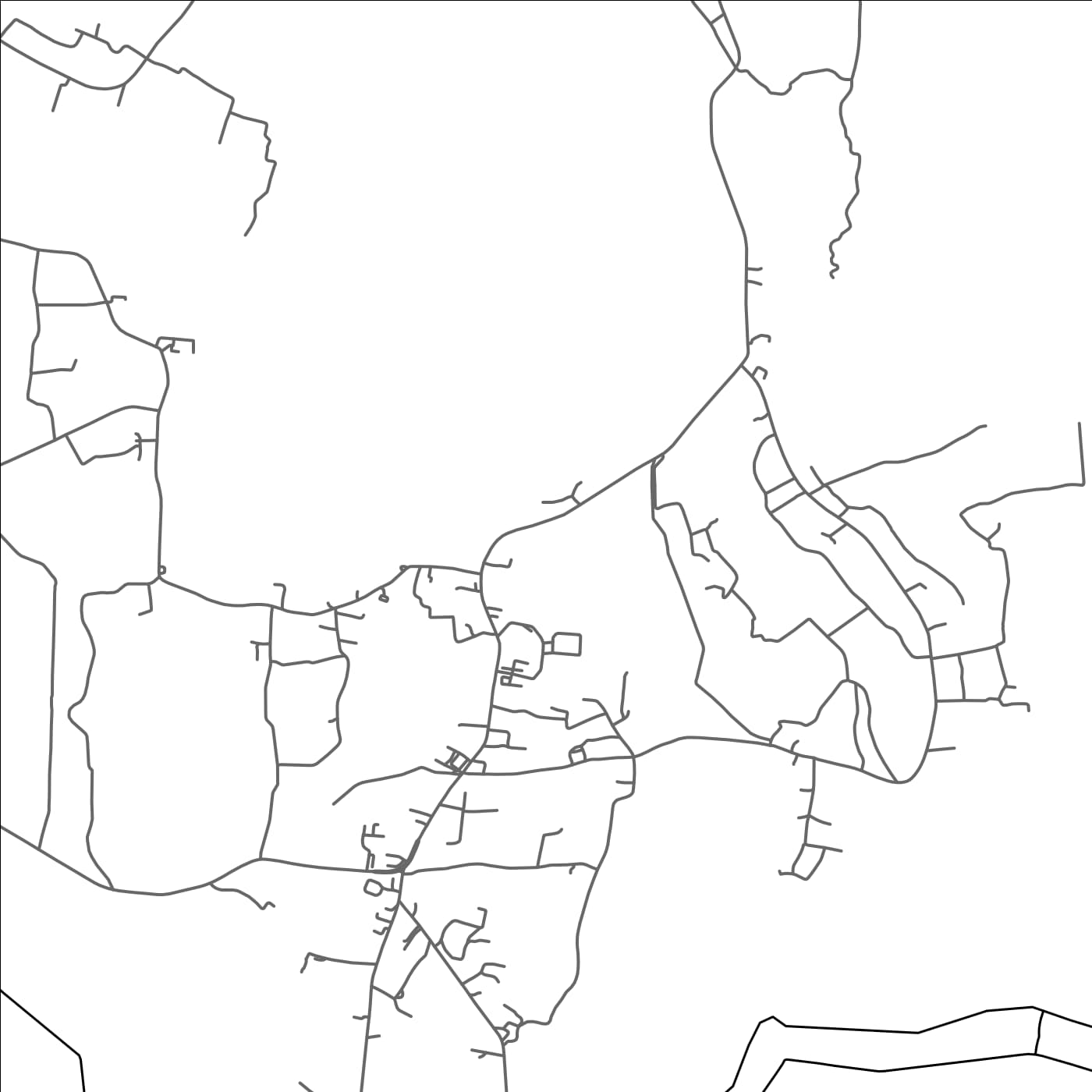 ROAD MAP OF KAMPUNG BUKIT BAHARU, MALAYSIA BY MAPBAKES