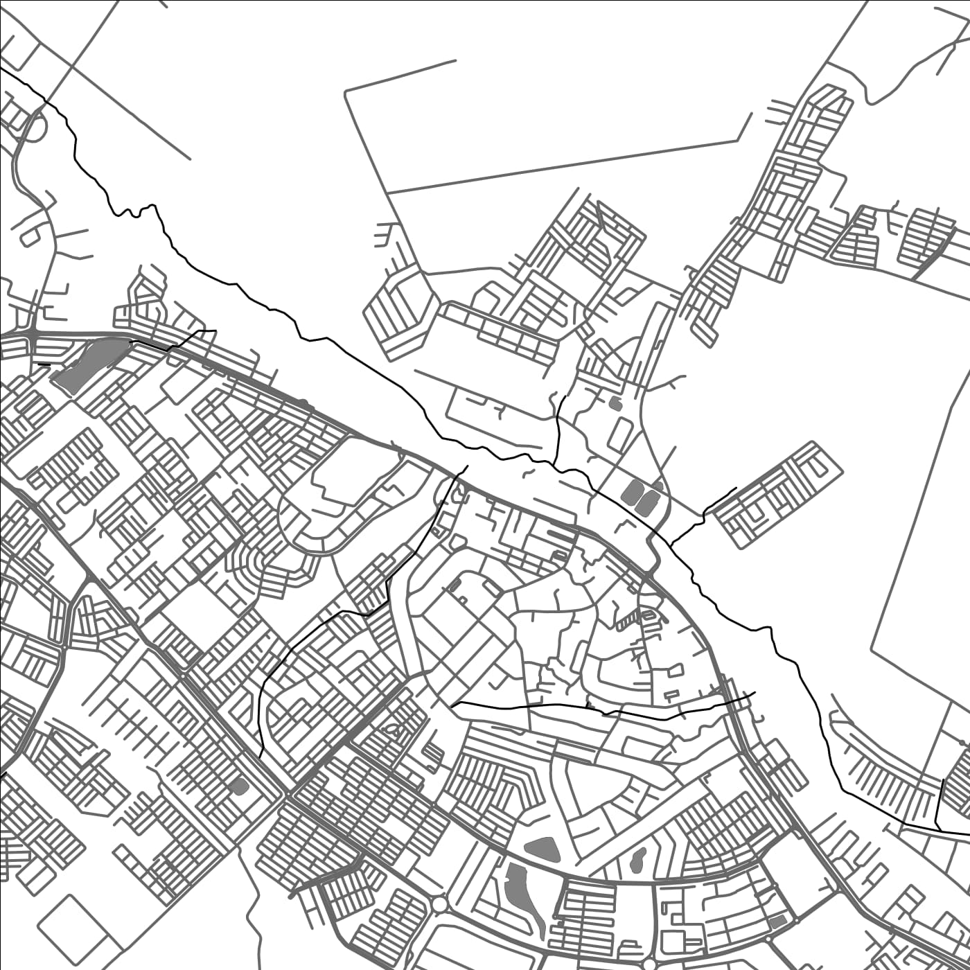 ROAD MAP OF KULAI, MALAYSIA BY MAPBAKES