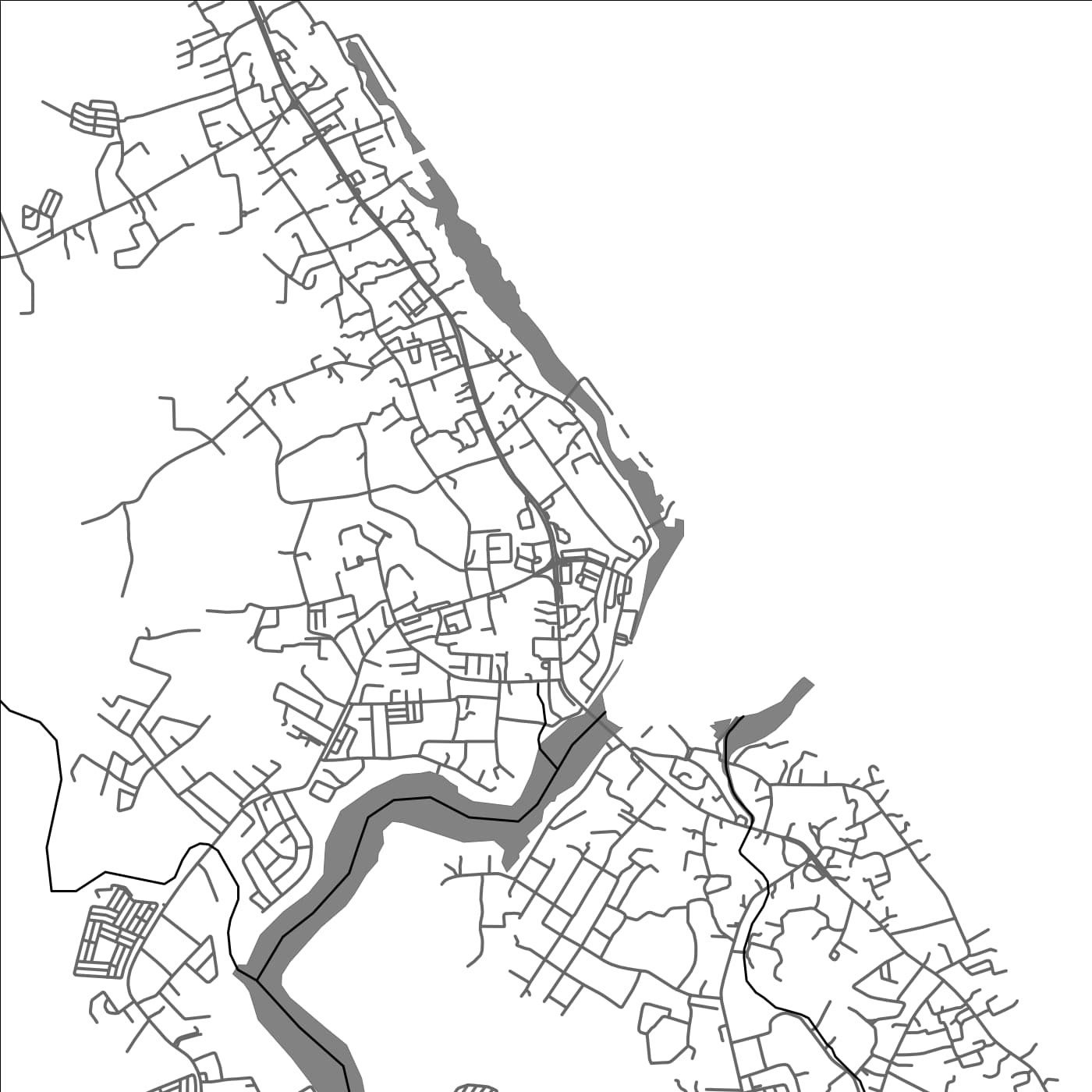 ROAD MAP OF MARANG, MALAYSIA BY MAPBAKES