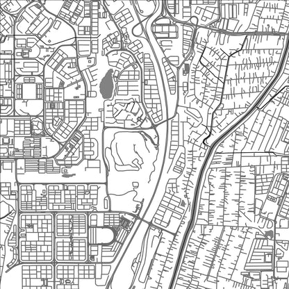 ROAD MAP OF PUTRA HEIGHTS, MALAYSIA BY MAPBAKES