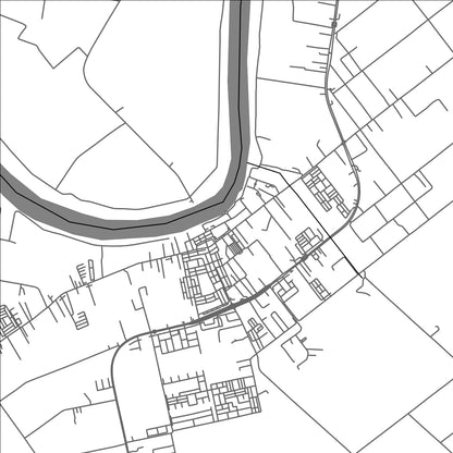 ROAD MAP OF SABAK BERNAM, MALAYSIA BY MAPBAKES