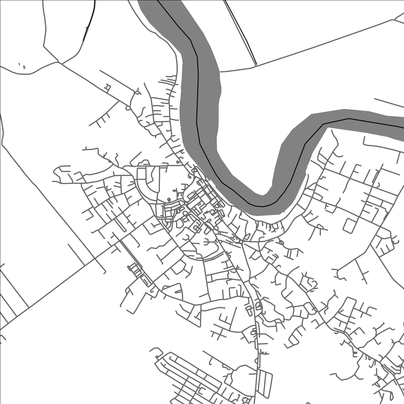 ROAD MAP OF SIMANGGANG, MALAYSIA BY MAPBAKES