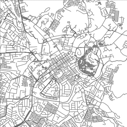 ROAD MAP OF TAIPING, MALAYSIA BY MAPBAKES