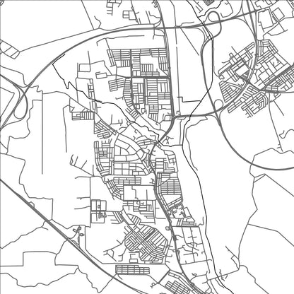 ROAD MAP OF TAMAN SENAI, MALAYSIA BY MAPBAKES