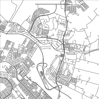 ROAD MAP OF ULU TIRAM, MALAYSIA BY MAPBAKES