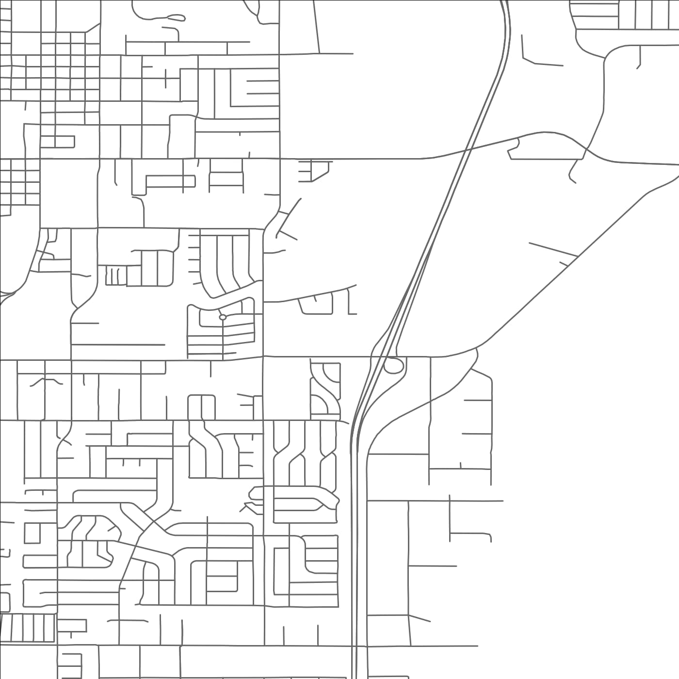 ROAD MAP OF CARSON CITY, NEVADA BY MAPBAKES