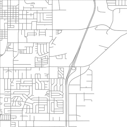 ROAD MAP OF CARSON CITY, NEVADA BY MAPBAKES