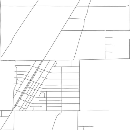 ROAD MAP OF CRESCENT VALLEY, NEVADA BY MAPBAKES