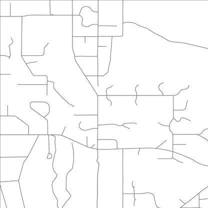 ROAD MAP OF EAST VALLEY, NEVADA BY MAPBAKES