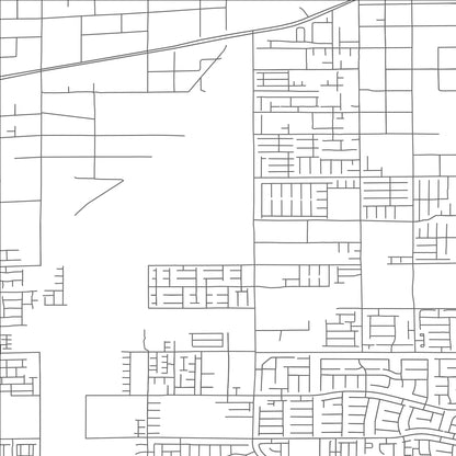 ROAD MAP OF ENTERPRISE, NEVADA BY MAPBAKES