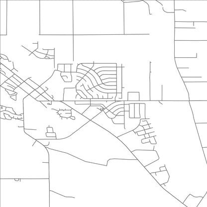 ROAD MAP OF GARDNERVILLE, NEVADA BY MAPBAKES