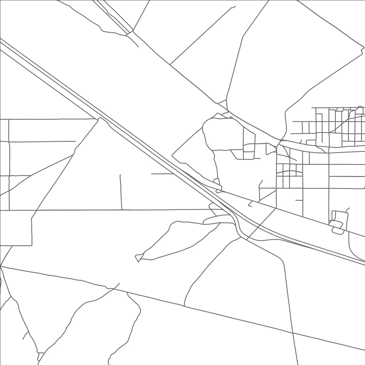 ROAD MAP OF GOLCONDA, NEVADA BY MAPBAKES