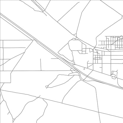 ROAD MAP OF GOLCONDA, NEVADA BY MAPBAKES