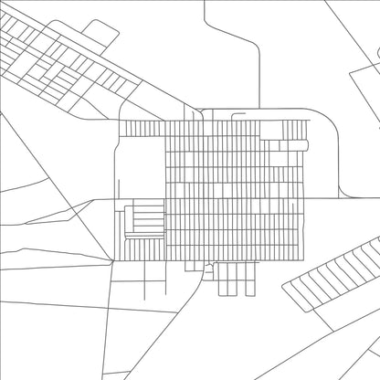 ROAD MAP OF HAWTHORNE, NEVADA BY MAPBAKES