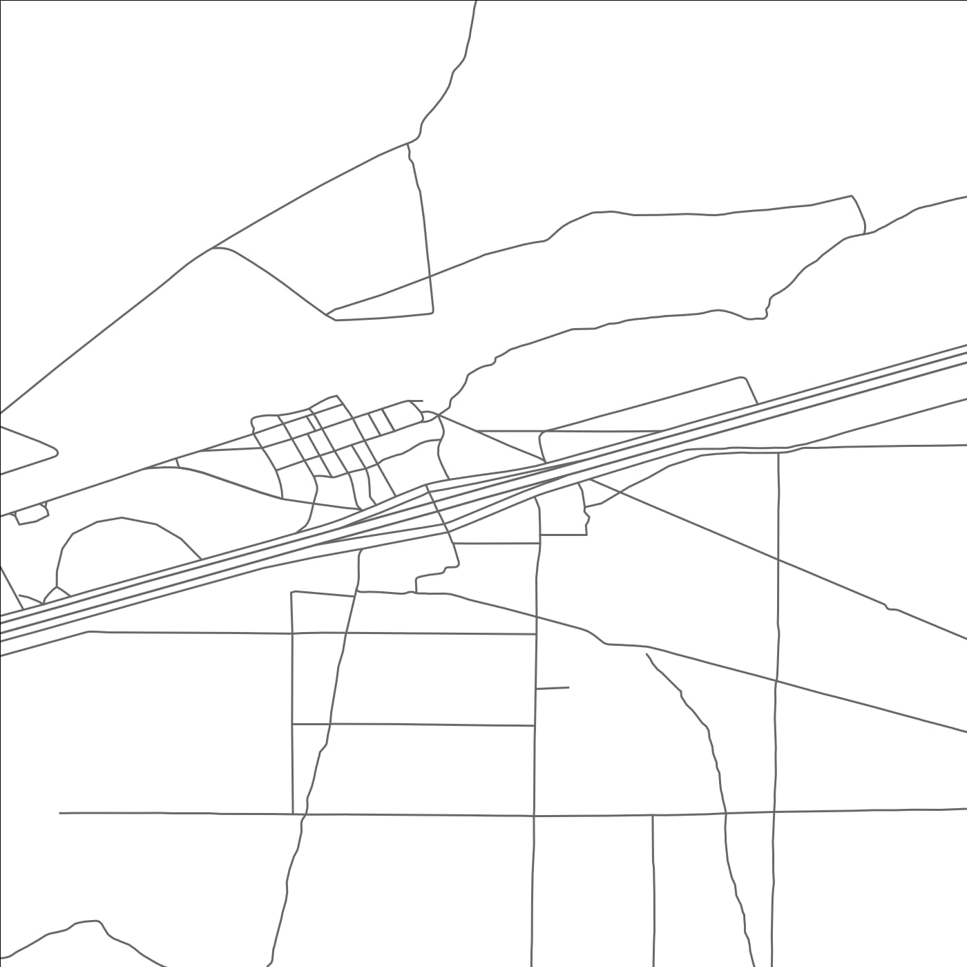 ROAD MAP OF IMLAY, NEVADA BY MAPBAKES