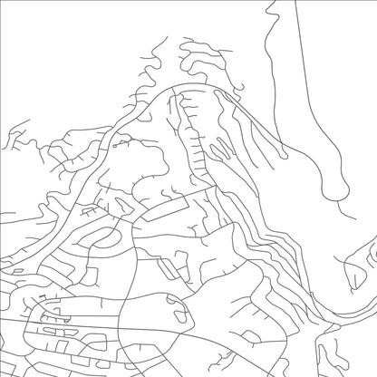 ROAD MAP OF INCLINE VILLAGE, NEVADA BY MAPBAKES