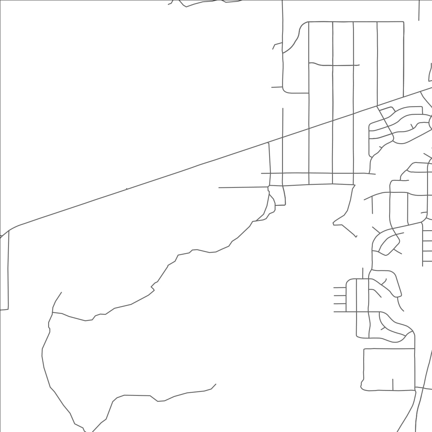 ROAD MAP OF INDIAN HILLS, NEVADA BY MAPBAKES