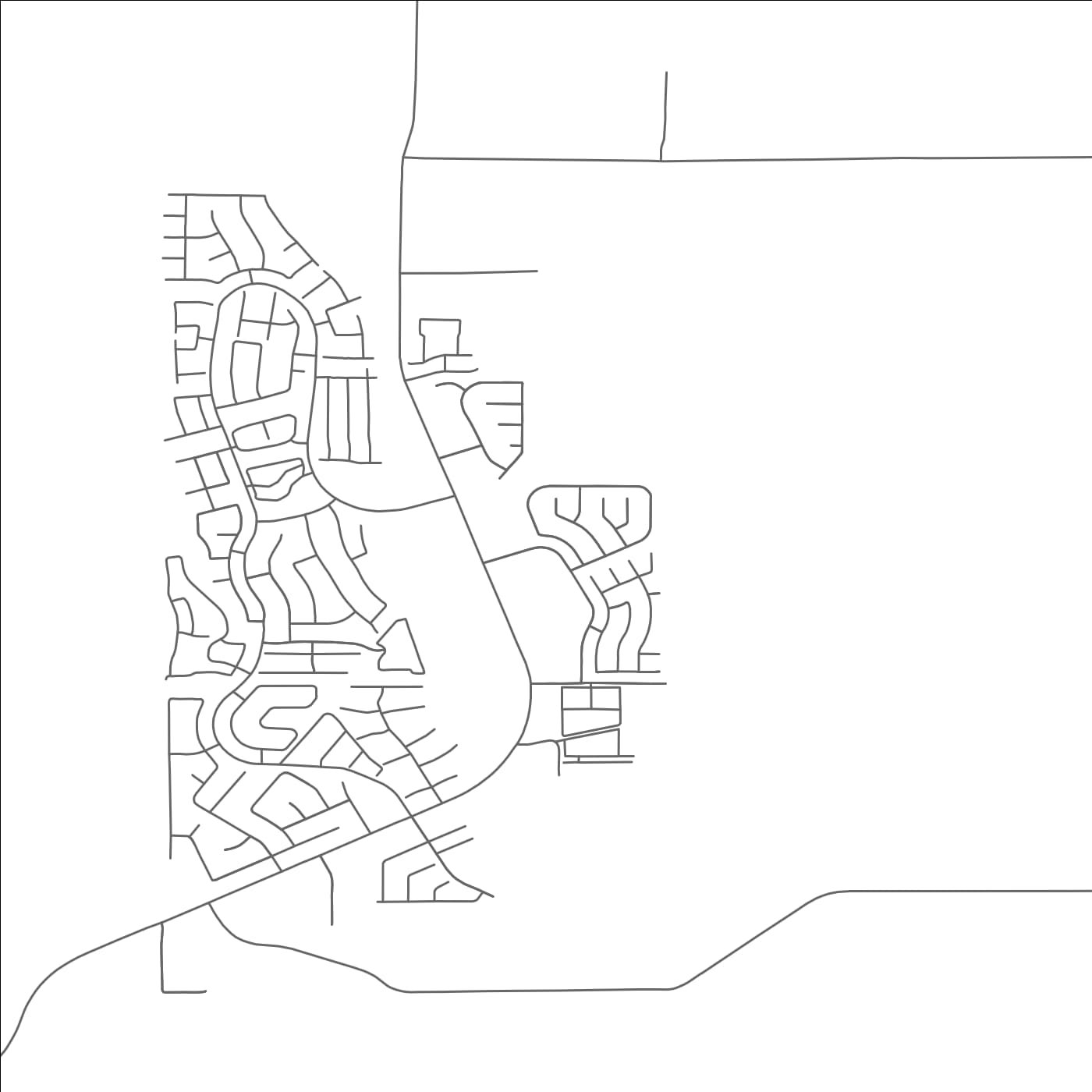 ROAD MAP OF LAUGHLIN, NEVADA BY MAPBAKES