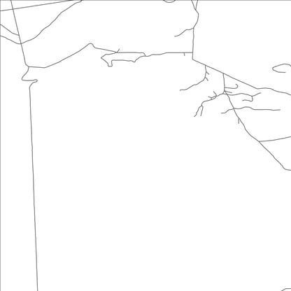 ROAD MAP OF MOUNT WILSON, NEVADA BY MAPBAKES