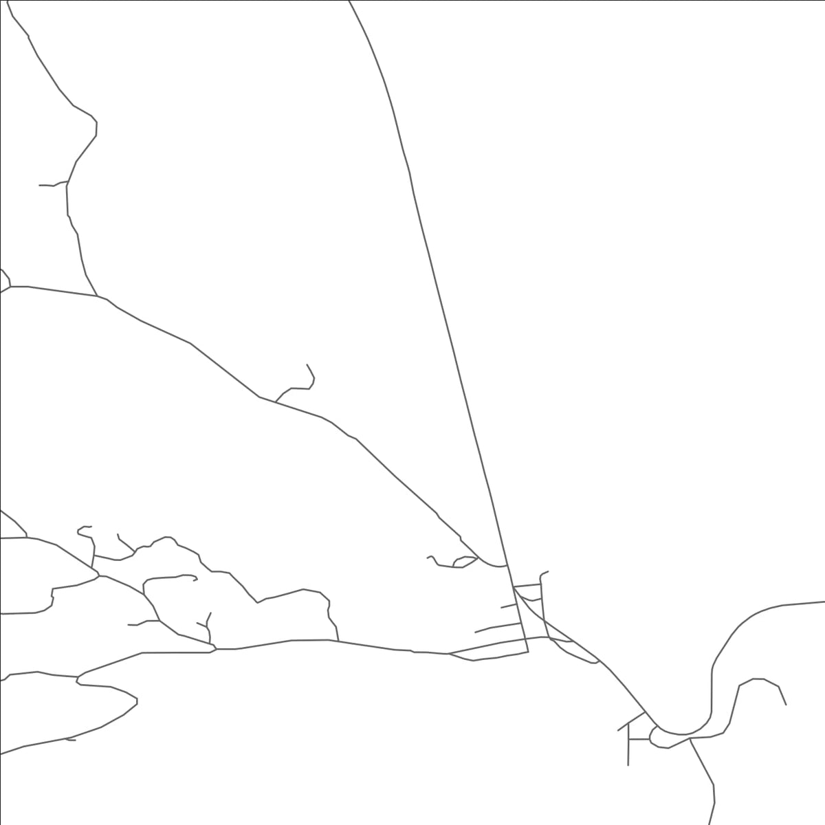 ROAD MAP OF NELSON, NEVADA BY MAPBAKES