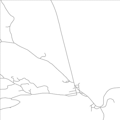 ROAD MAP OF NELSON, NEVADA BY MAPBAKES