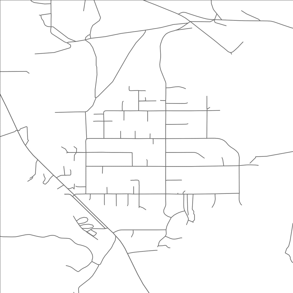 ROAD MAP OF RUHENSTROTH, NEVADA BY MAPBAKES