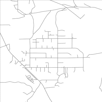 ROAD MAP OF RUHENSTROTH, NEVADA BY MAPBAKES
